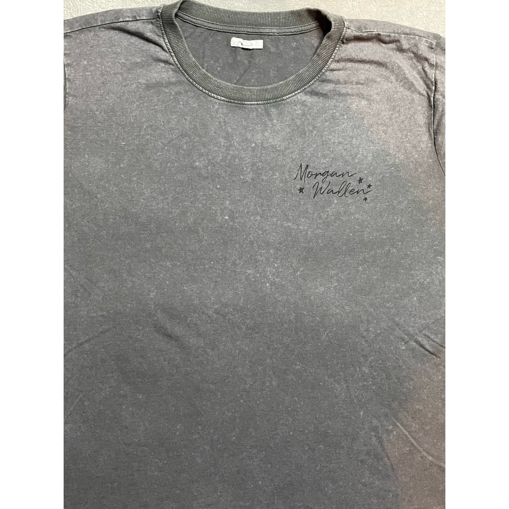Maurice's Morgan Wallen Grey Tshirt Front And Back - House With Songs Size Large - Picture 2 of 14